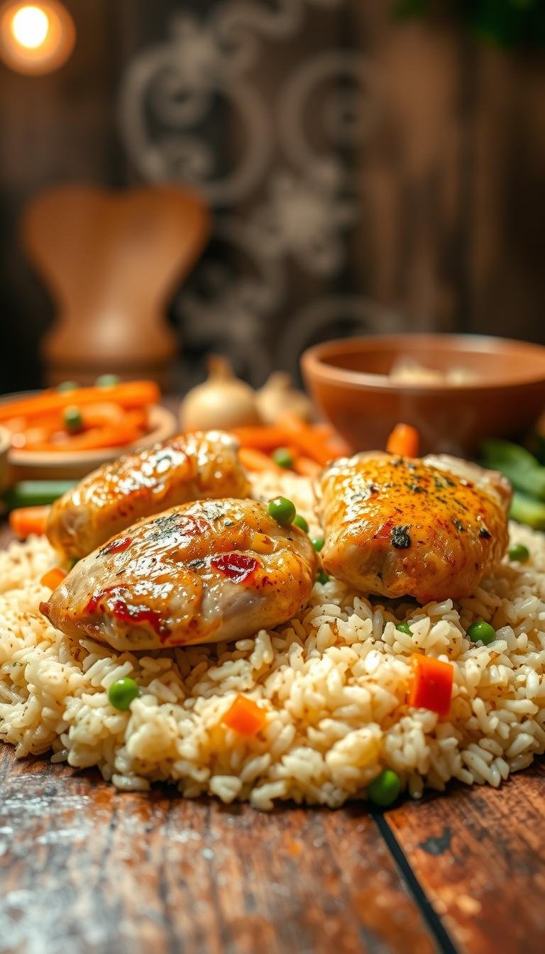 Easy 30-Minute One Pot Chicken and Rice