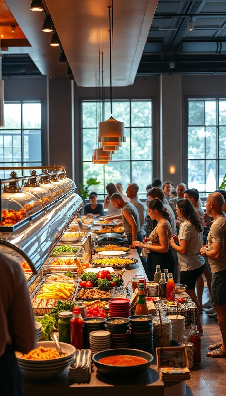 interactive food stations for a fun dining experience
