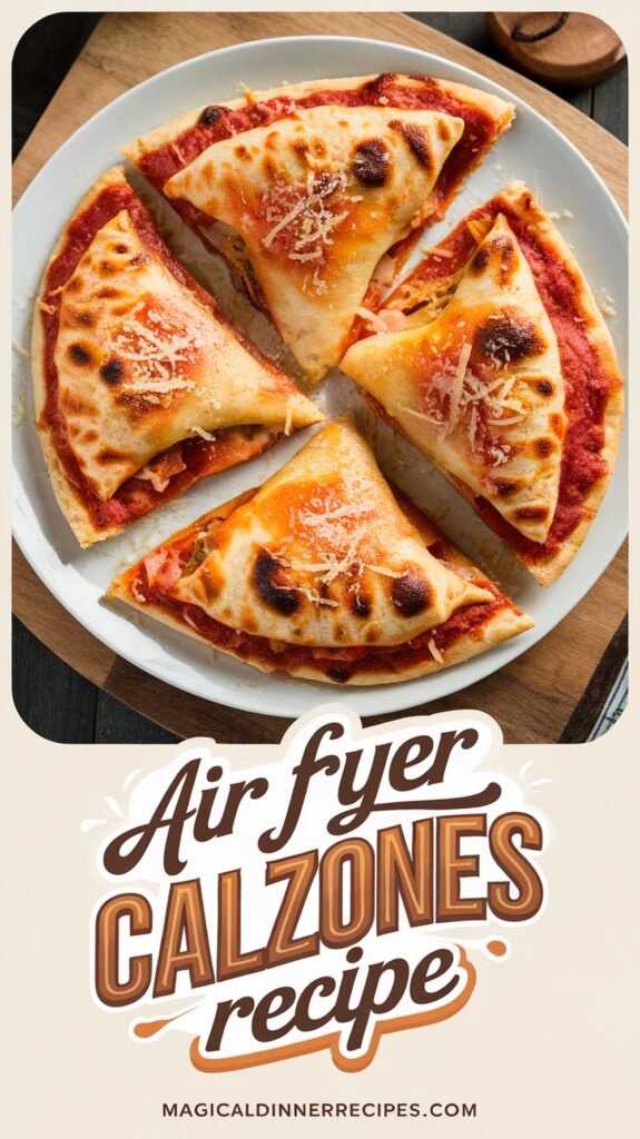 Air Fryer Pizza Calzones Recipe